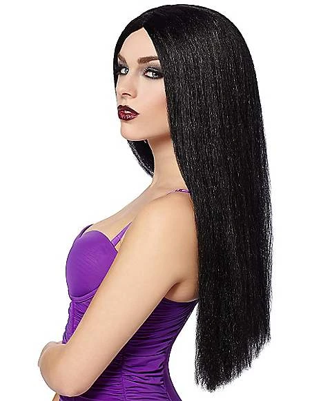 Long Black Witch Wig 4 Long Black Witch Wig - Image 2