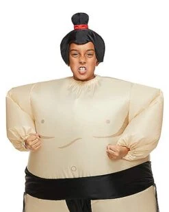 Kids Sumo Wrestler Inflatable Costume -Colin Costume Shop 00183285 c