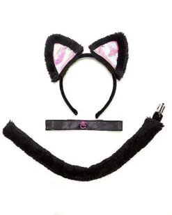 Black And Pink Cat Costume Kit 7 Black And Pink Cat Costume Kit -Colin Costume Shop 00186742 c