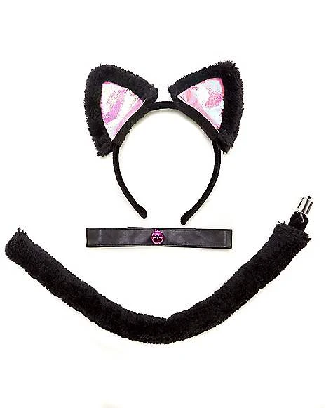 Black And Pink Cat Costume Kit 5 Black And Pink Cat Costume Kit - Image 3