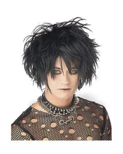 Black Midnight Fiend Wig