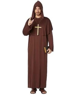 Adult Brown Monk Costume