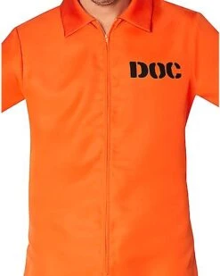 Adult Department Of Corrections Prisoner One Piece Costume 13 Adult Department Of Corrections Prisoner One Piece Costume -Colin Costume Shop 00580803 c