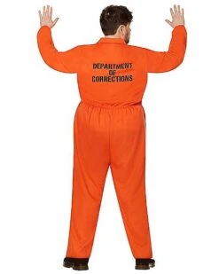 Adult Department Of Corrections Prisoner One Piece Costume 16 Adult Department Of Corrections Prisoner One Piece Costume -Colin Costume Shop 00580803 f