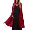Burgundy Hooded Cape -Colin Costume Shop 00763391 a
