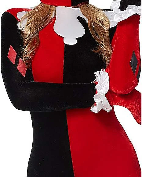 Adult Harley Quinn Costume - Gotham Girls 5 Adult Harley Quinn Costume - Gotham Girls - Image 3