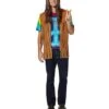 Fringed Suede Hippie Vest 1 Fringed Suede Hippie Vest -Colin Costume Shop 01003581 a