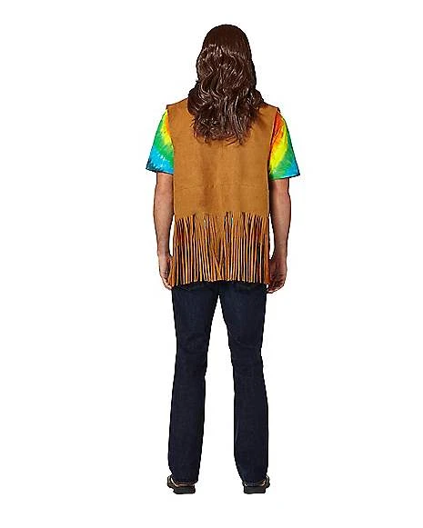 Fringed Suede Hippie Vest 4 Fringed Suede Hippie Vest - Image 2