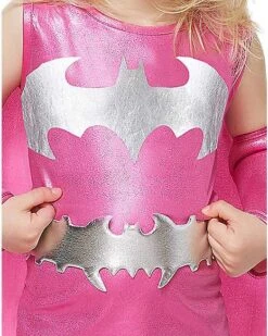 Kids Pink Batgirl Costume - DC Comics -Colin Costume Shop 01006824 c