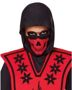 Kids Red Skull Ninja Costume -Colin Costume Shop 01099522 c