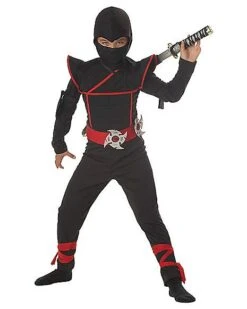 Kids Stealth Ninja Costume -Colin Costume Shop 01133735 a