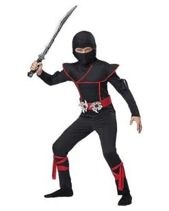 Kids Stealth Ninja Costume -Colin Costume Shop 01133735 b