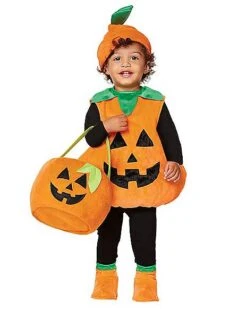 Baby Lil' Pumpkin Costume -Colin Costume Shop 01135631 a