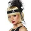 Roaring 20s Flapper Headband -Colin Costume Shop 01136472 a