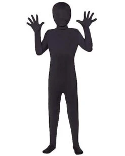 Kids Super Skins Black Skin Suit Costume