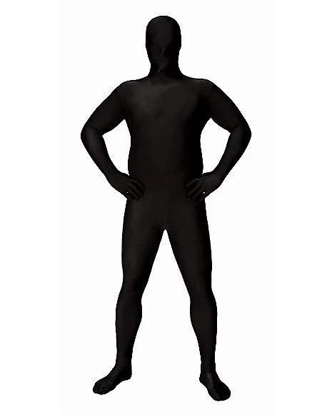 Adult Super Skins Black Zentai Skin Suit Costume 6 Adult Super Skins Black Zentai Skin Suit Costume - Image 4