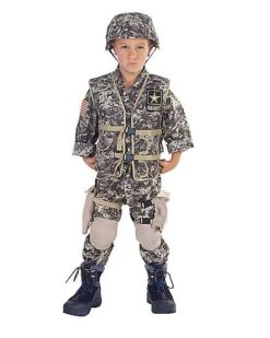 Kids Geared US Army Costume