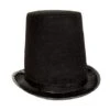 Tall Black Top Hat -Colin Costume Shop 01223684 a