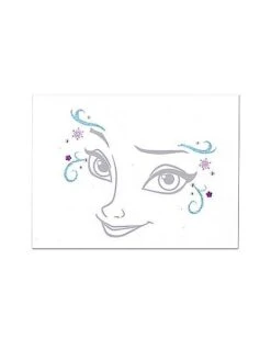 Elsa Face And Hand Decal - Frozen