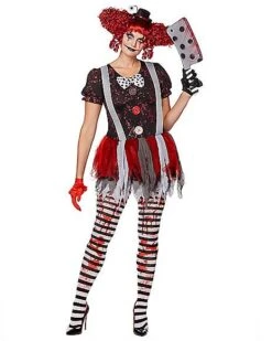 Adult Horror Clown Costume -Colin Costume Shop 01264753 c