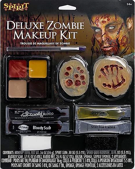 Zombie Makeup Kit - Deluxe 4 Zombie Makeup Kit - Deluxe - Image 2