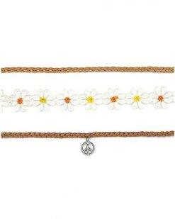 Hippie Choker Necklace Set -Colin Costume Shop 01268556 c