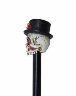 Day Of The Dead Skull Staff -Colin Costume Shop 01268945 c