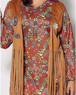 Adult Peace And Love Hippie Costume -Colin Costume Shop 01271212 b