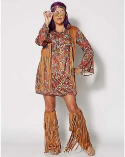 Adult Peace And Love Hippie Costume -Colin Costume Shop 01271212 c