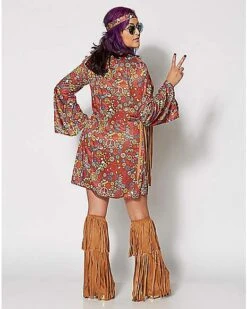 Adult Peace And Love Hippie Costume -Colin Costume Shop 01271212 d