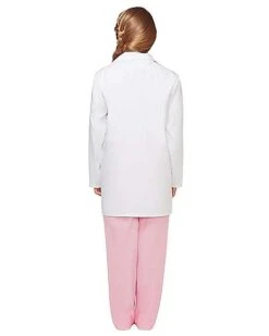 Kids Pink Doctor Costume -Colin Costume Shop 01272970 c
