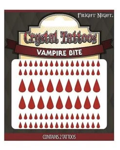 Vampire Bite Temporary Tattoos