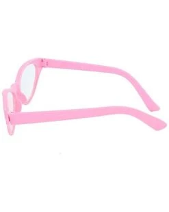 '50s Black Rhinestone Cat Eye Glasses -Colin Costume Shop 01292945 b