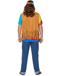 Fringed Suede Hippie Vest 16 Fringed Suede Hippie Vest -Colin Costume Shop 01297191 b