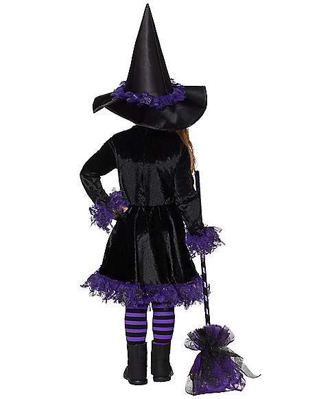 Toddler Cute Witch Costume 4 Toddler Cute Witch Costume - Image 2