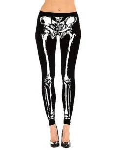 Skeleton Leggings -Colin Costume Shop 01307495 a