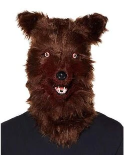 Adult Moving Mouth Wolf Full Mask