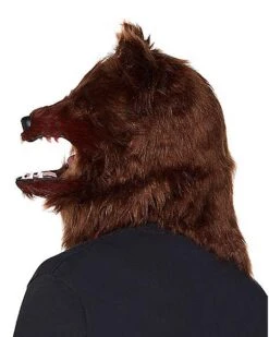 Adult Moving Mouth Wolf Full Mask -Colin Costume Shop 01321033 d