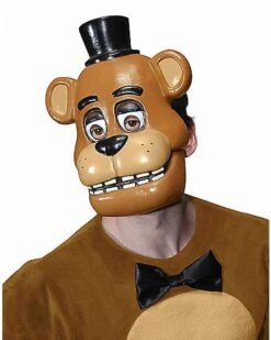 Freddy Fazbear Half Mask - Five Nights At Freddy's