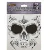 Skeleton Face Tattoo -Colin Costume Shop 01329648 a