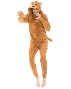Adult Lion Union Suit -Colin Costume Shop 01331909 c