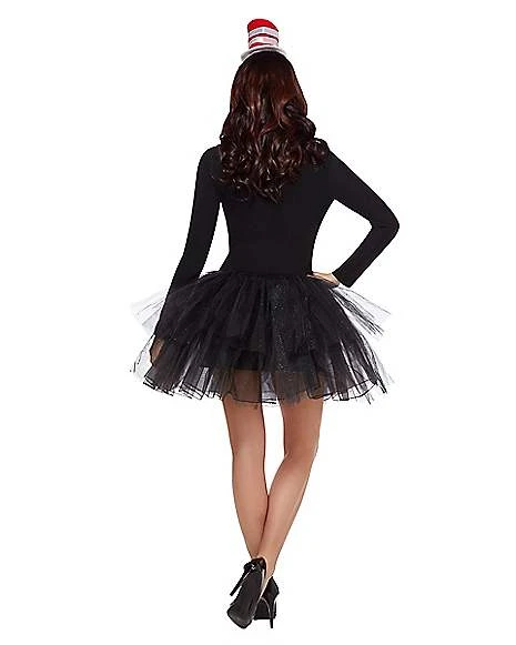 Adult Cat In The Hat Tutu Dress - Dr. Seuss 5 Adult Cat In The Hat Tutu Dress - Dr. Seuss - Image 3