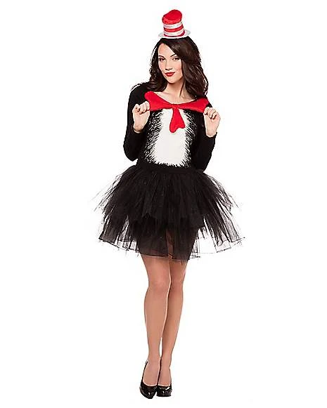 Adult Cat In The Hat Tutu Dress - Dr. Seuss 6 Adult Cat In The Hat Tutu Dress - Dr. Seuss - Image 4
