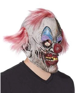Crispy Zombie Clown Full Mask -Colin Costume Shop 01333269 c