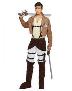 Adult Eren Jaeger Costume - Attack On Titan