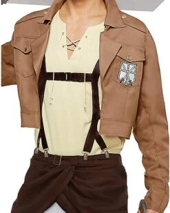 Adult Eren Jaeger Costume - Attack On Titan -Colin Costume Shop 01334358 c