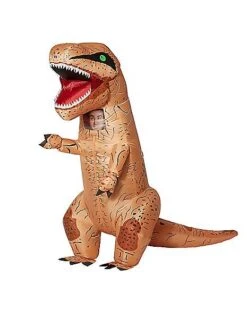 Adult Donny The Dinosaur Inflatable Costume