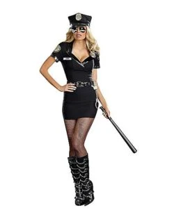 Adult Officer Anita Bribe Police Costume -Colin Costume Shop 01339860 a