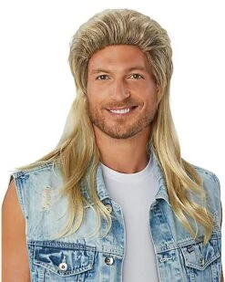Blonde Mullet Wig