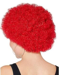 Red Curly Wig -Colin Costume Shop 01340272 d